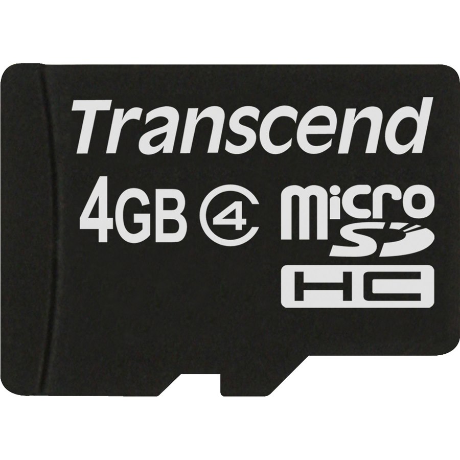 Transcend TS4GUSDC4 4 GB Class 4 microSDHC