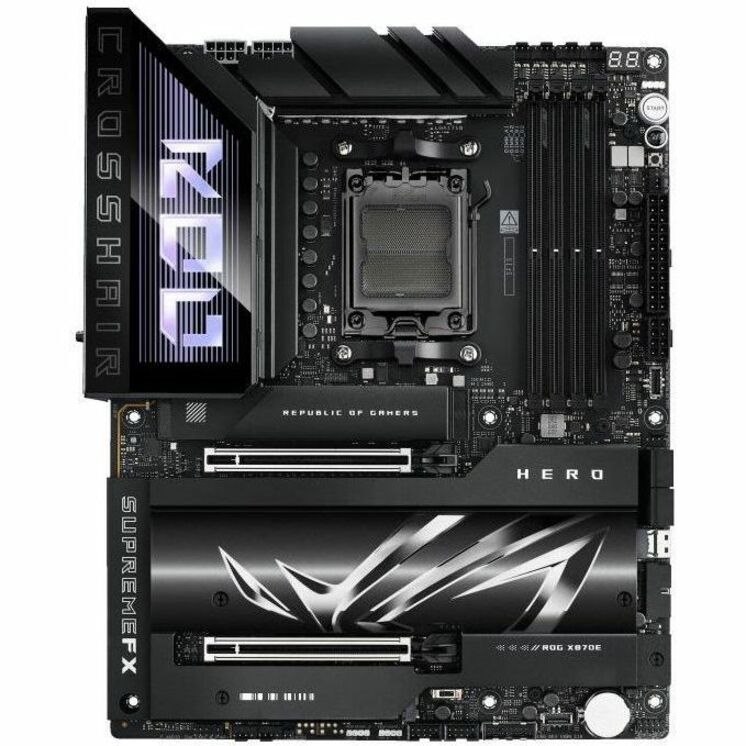 Asus ROG Crosshair X870E HERO Gaming Desktop Motherboard - AMD X870E Chipset - Socket AM5 - ATX