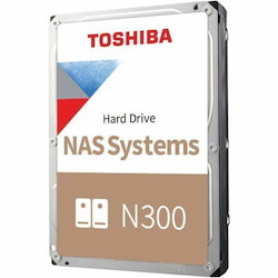 Toshiba N300 8 TB Hard Drive - 3.5" Internal - SATA (SATA/600) - Conventional Magnetic Recording (CMR) Method