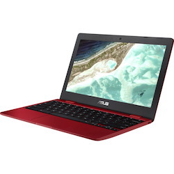 Asus Chromebook 12 C223 C223NA-DH02-RD 11.6" Chromebook - HD - 1366 x 768 - Intel Celeron N3350 Dual-core (2 Core) 1.10 GHz - 4 GB Total RAM - 32 GB Flash Memory