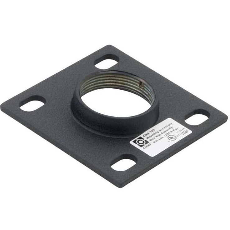 Chief 4" Ceiling Plate - Black