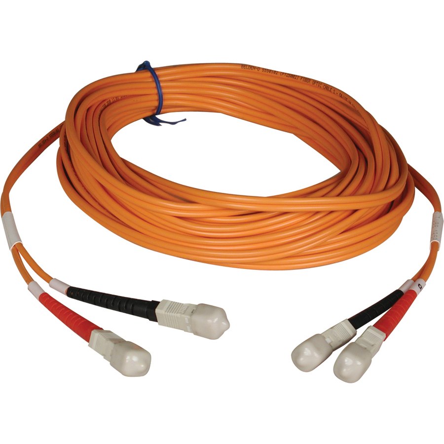 Eaton Tripp Lite Series Duplex Multimode 50/125 Fiber Patch Cable (SC/SC), 3M (10 ft.)