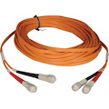 Eaton Tripp Lite Series Duplex Multimode 50/125 Fiber Patch Cable (SC/SC), 3M (10 ft.)