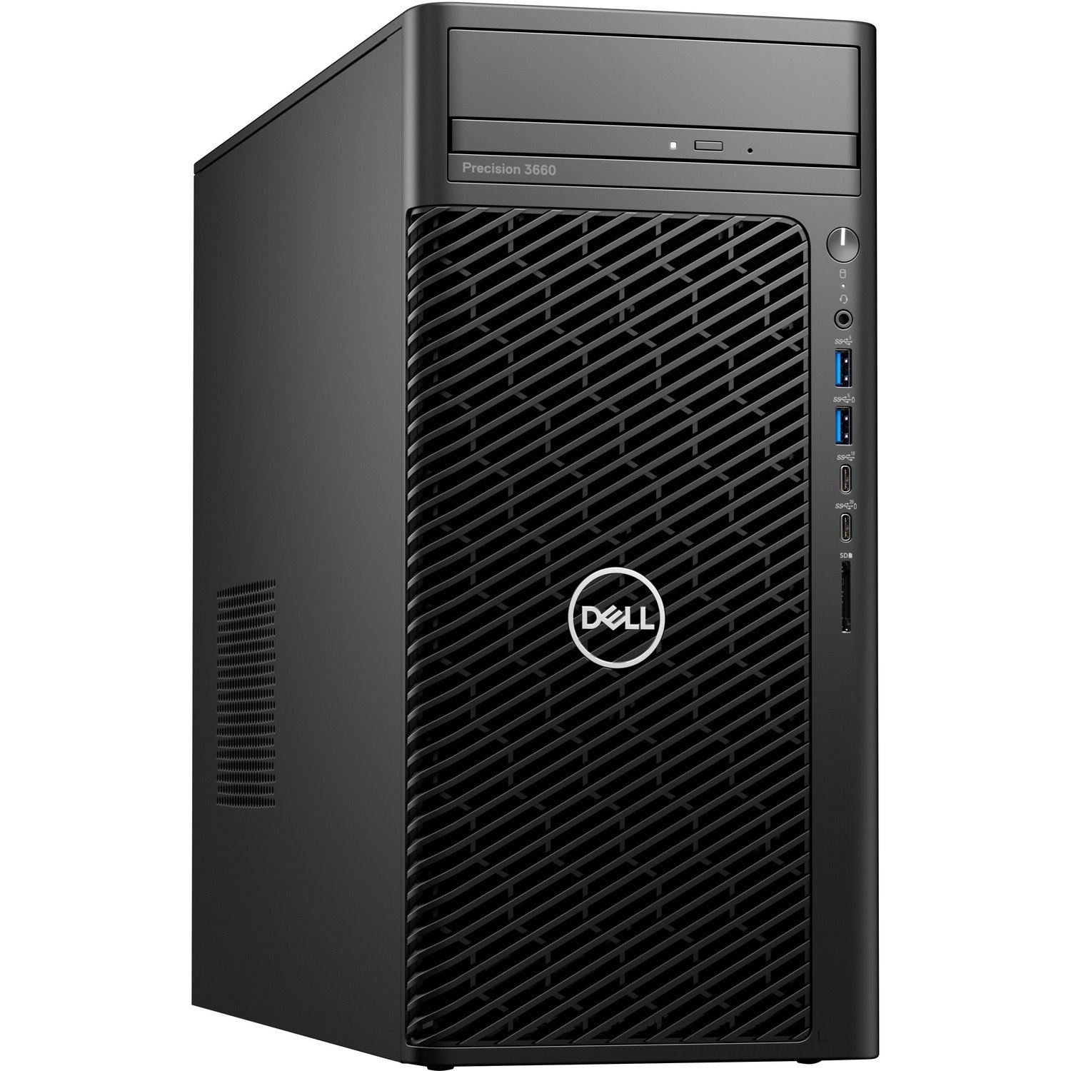 Dell Precision 3000 3660 Workstation - Intel Core i7 12th Gen i7-12700 - vPro Technology - 32 GB - 512 GB SSD - Tower - Black