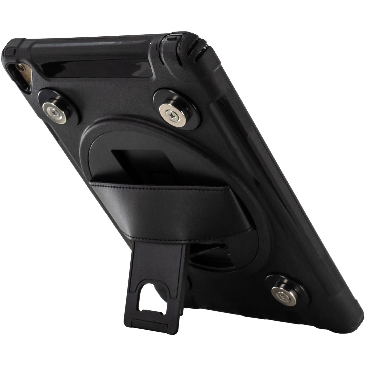CTA Digital Magnetic Splash-Proof Case with Metal Mounting Plates for iPad 7th/ 8th/ 9th Gen 10.2, iPad Air 3, iPad Pro 10.5" , Black