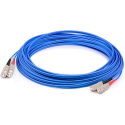 AddOn 5m SC (Male) to SC (Male) Blue OM1 Duplex PVC Fiber Patch Cable