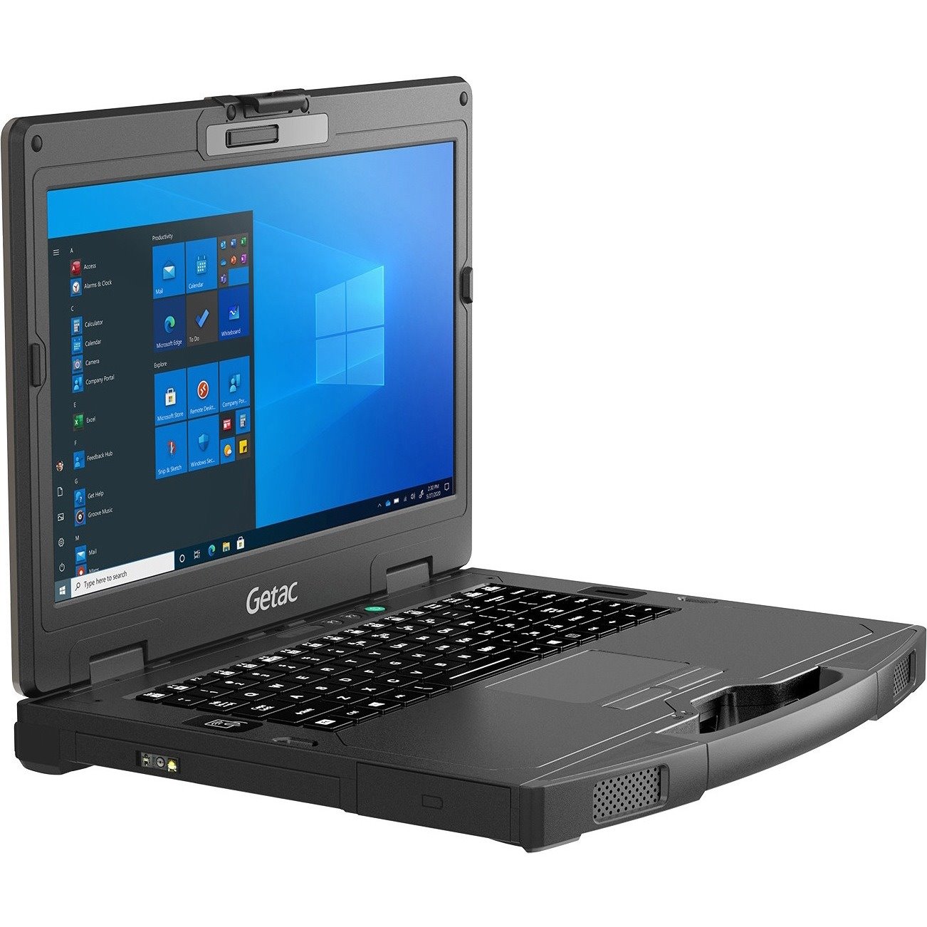 Getac S410 S410 G4 14" Touchscreen Semi-rugged Notebook - HD - 1366 x 768 - Intel Core i7 11th Gen i7-1165G7 - 16 GB Total RAM - 1 TB SSD