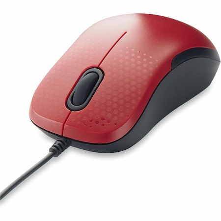 Verbatim Silent Wired Optical Mouse USB-C&trade; - Red