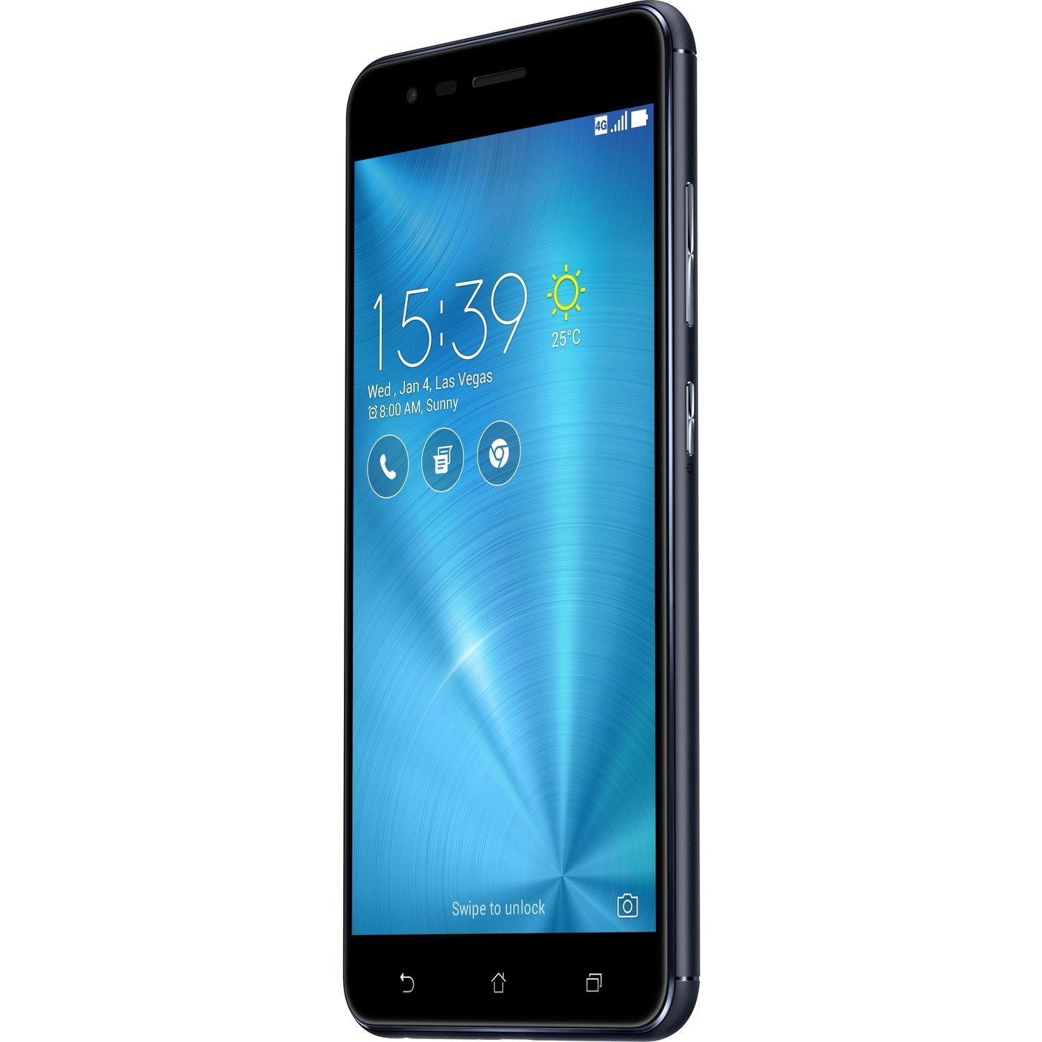 Asus ZenFone 3 Zoom ZE553KL 32 GB Smartphone - 5.5" AMOLED Full HD 1920 x 1080 - 3 GB RAM - Android 6.0.1 Marshmallow - 4G - Navy Black