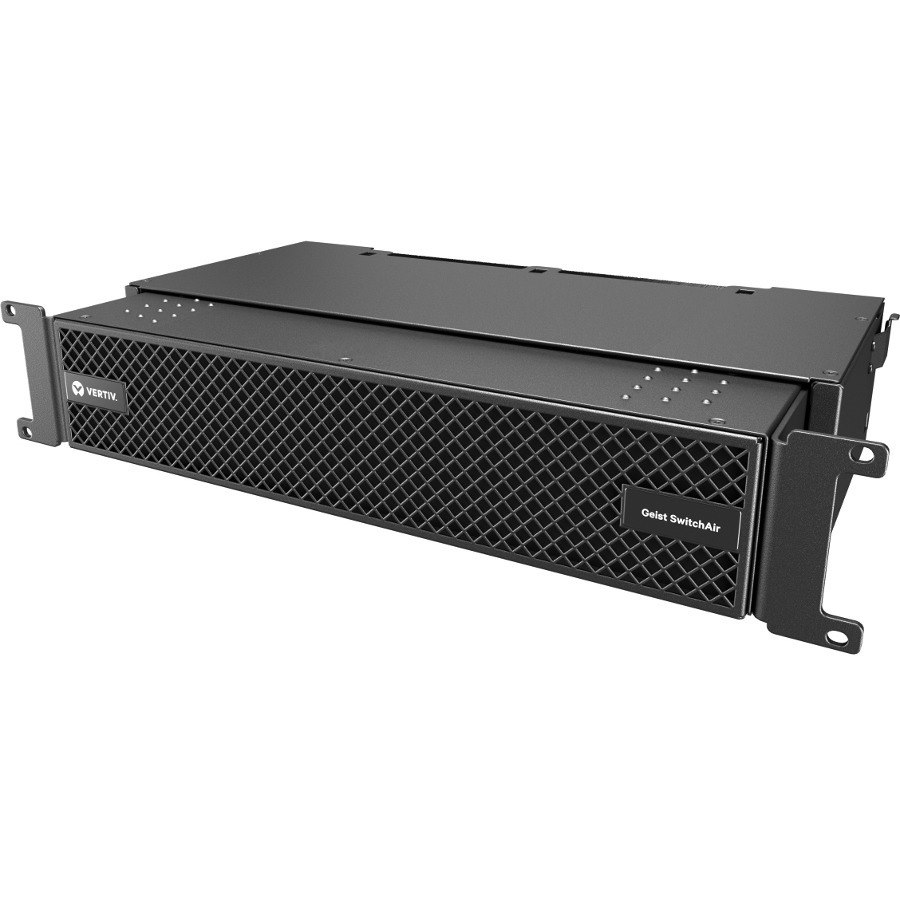 Vertiv Geist SwitchAir Airflow Cooling System for IT - Black Powder Coat