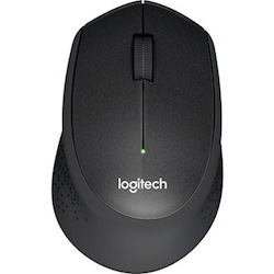 Logitech SILENT B330 Mouse - Radio Frequency - USB 2.0 - Optical - Black