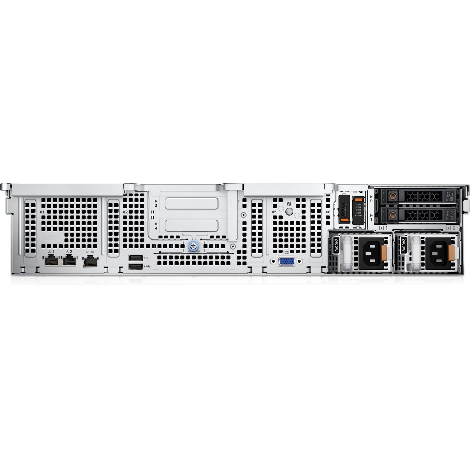 Dell EMC PowerEdge R760XS 2U Rack Server - 1 x Intel Xeon Silver 4410T 2.70 GHz - 32 GB RAM - 480 GB SSD - (1 x 480GB) SSD Configuration - 12Gb/s SAS Controller