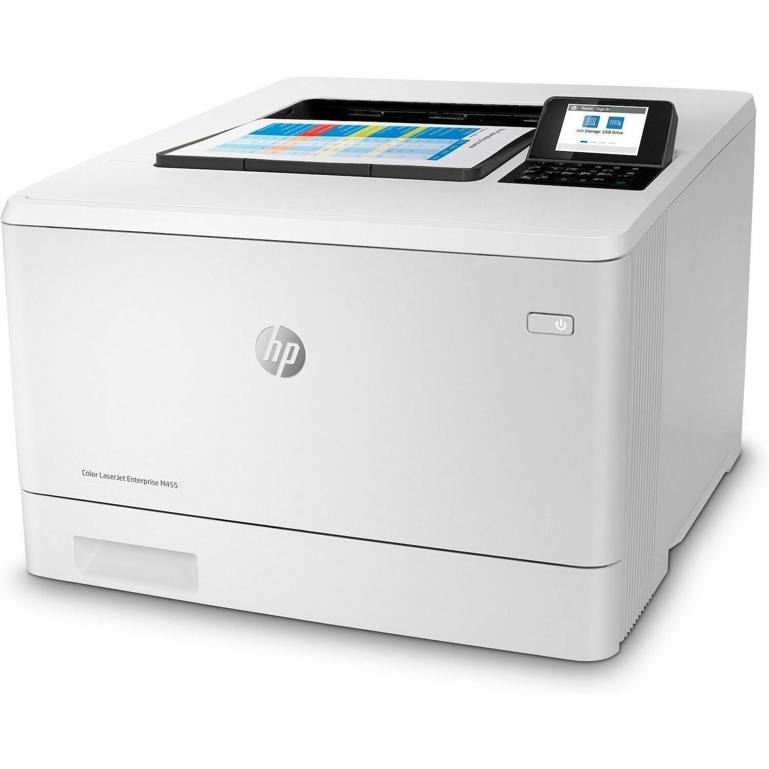 HP LaserJet Enterprise M455dn Wired Laser Printer - Refurbished - Color