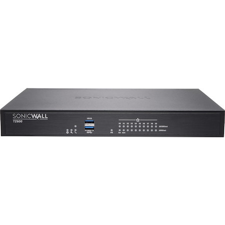 SonicWall TZ600P Network Security/Firewall Appliance Support/Service - TAA Compliant