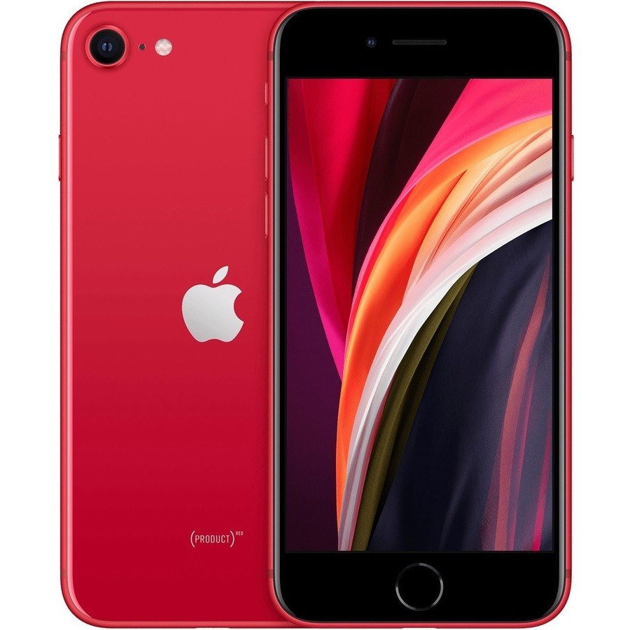 Apple iPhone SE 128 GB Smartphone - 11.9 cm (4.7") LCD HD 750 x 1334 - Dual-core (2 Core) 2.65 GHz Quad-core (4 Core) 1.80 GHz - 3 GB RAM - iOS 13 - 4G - Red