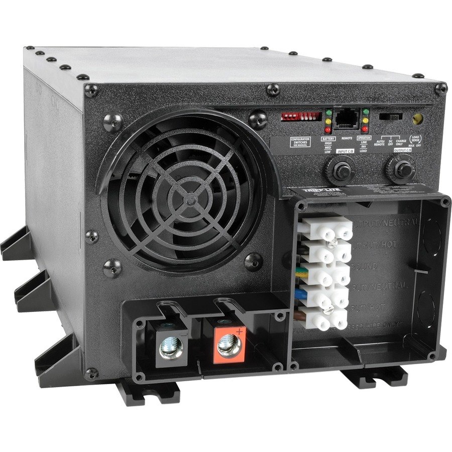 Tripp Lite 2400W APS 48VDC 120V Inverter / Charger w/ Auto Transfer Switching ATS Hardwired UL