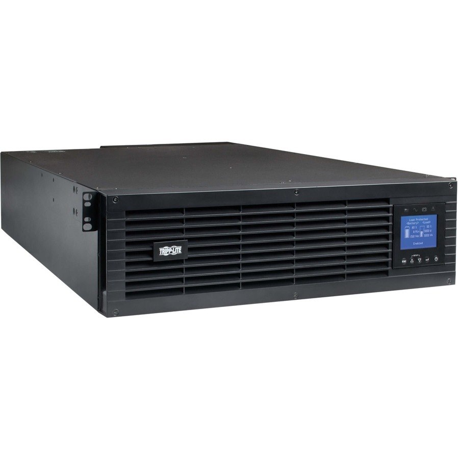 Tripp Lite by Eaton UPS 200-240V 5000VA 5000W On-Line Double-Conversion UPS Unity Power Factor Hardwire In HW/C19/C13 Out 3U