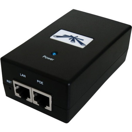 Ubiquiti Poe Injector, 24VDC, 24W Features Earth grounding/ESD P
