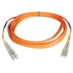 Eaton Tripp Lite Series Duplex Multimode 62.5/125 Fiber Patch Cable (LC/LC), 0.3M (1 ft.)