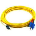 Monoprice Fiber Optic Cable, LC/SC, Single Mode, Duplex - 10 meter (9/125 Type) - Yellow