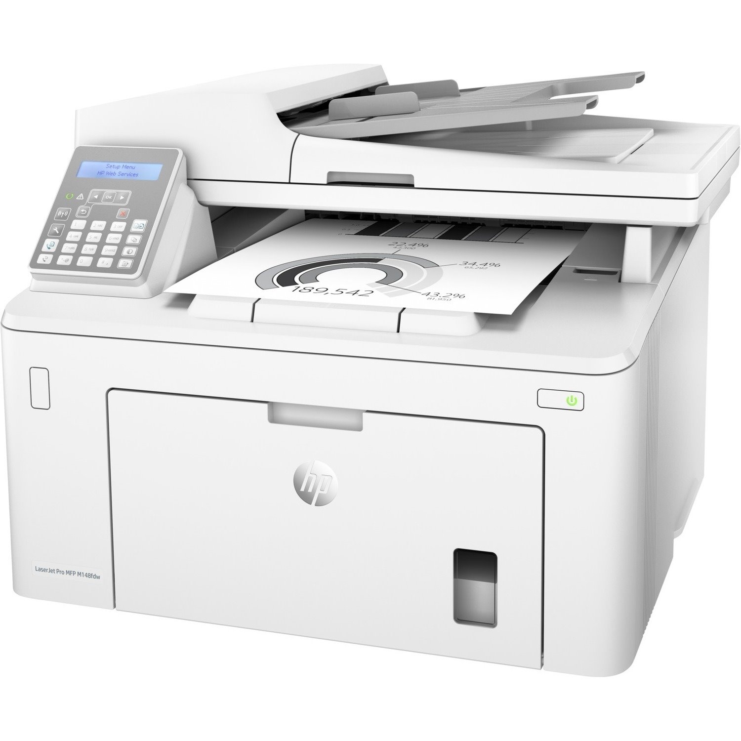 HP LaserJet Pro M148 M148fdw Wireless Laser Multifunction Printer - Monochrome