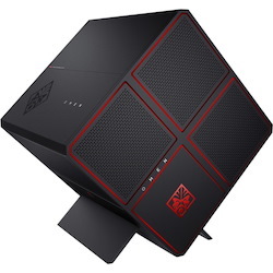 HP OMEN X Gaming Computer Case - Micro ATX Motherboard Supported - Steel - Jet Black
