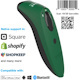 SocketScan&reg; S740, 1D/2D Imager Barcode Scanner, Green