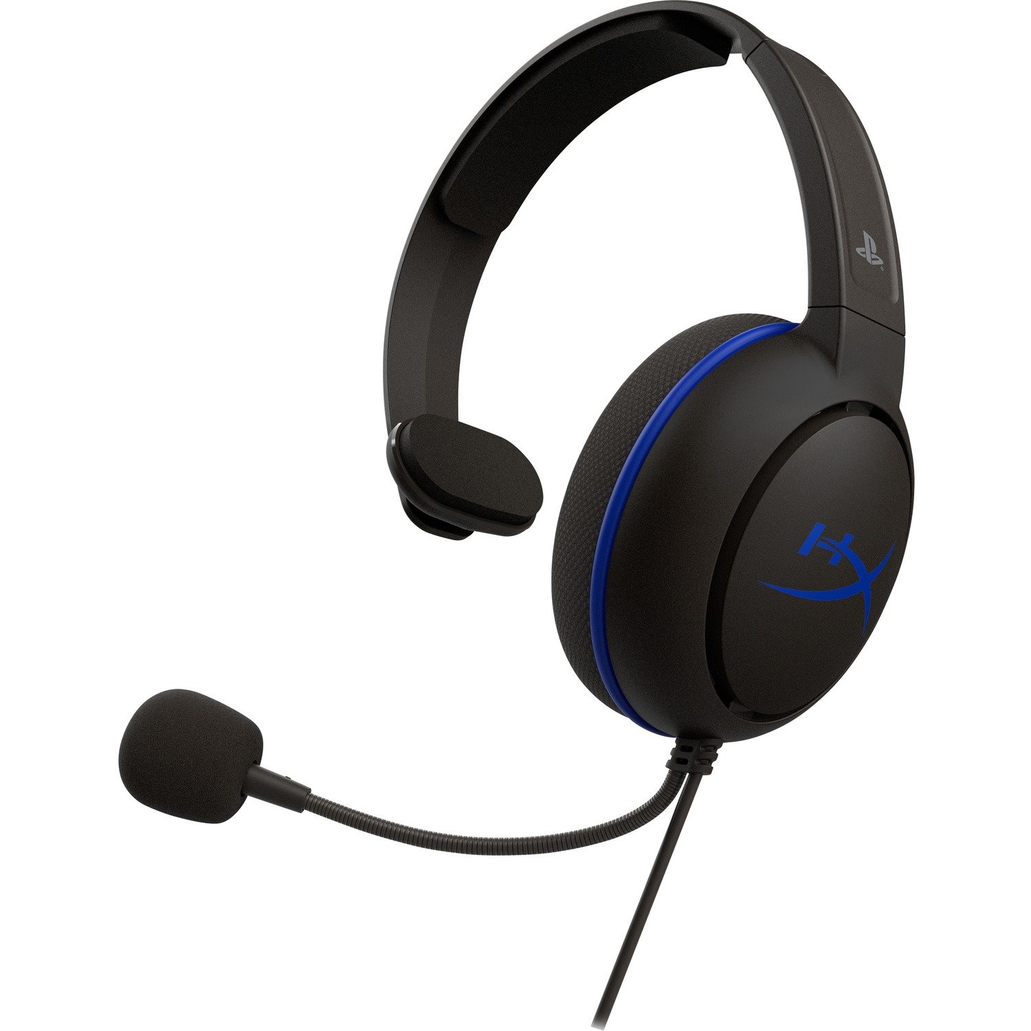 HyperX Cloud Chat Wired Over-the-head Mono Gaming Headset - Blue/Black