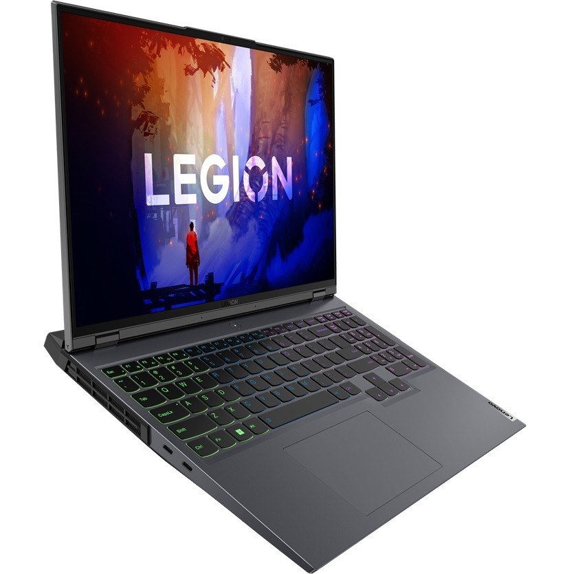 Lenovo Legion 5 Pro 16ARH7H 82RG001MUS 16" Gaming Notebook - WQXGA - 2560 x 1600 - AMD Ryzen 7 6800H 3.20 GHz - 16 GB Total RAM - 1 TB SSD - Storm Gray