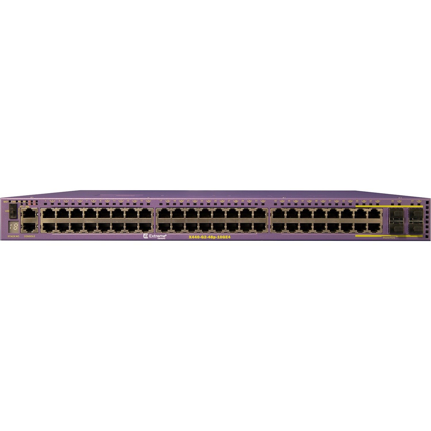 Extreme Networks ExtremeSwitching X440-G2-48p-10GE4 Ethernet Switch