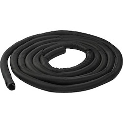 StarTech.com 15' (4.6m) Cable Management Sleeve/Wrap - Flexible Cable Manager - Expandable Coiled Cord Protector/Organizer - Trimmable
