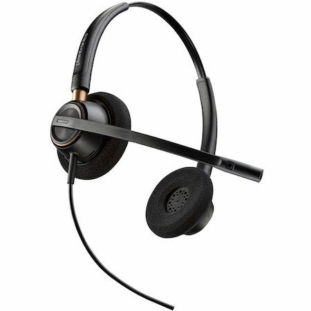 Poly EncorePro 520 Binaural Headset + Quick Disconnect