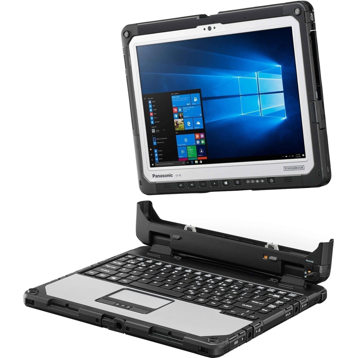 Panasonic TOUGHBOOK CF-33 Rugged Tablet - 12" QHD - 16 GB - 512 GB SSD - 4G