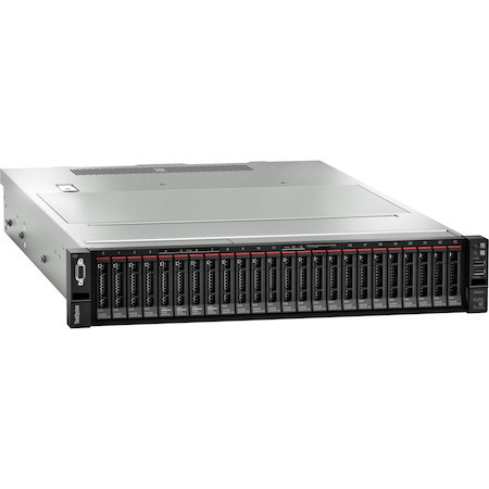 Lenovo ThinkSystem SR650 7X06A0PMAU 2U Rack Server - 1 x Intel Xeon Silver 4210 2.20 GHz - 32 GB RAM - Serial Attached SCSI (SAS), Serial ATA Controller