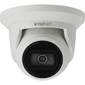 Wisenet QNE-8011R 5 Megapixel Outdoor Network Camera - Color - Dome - White