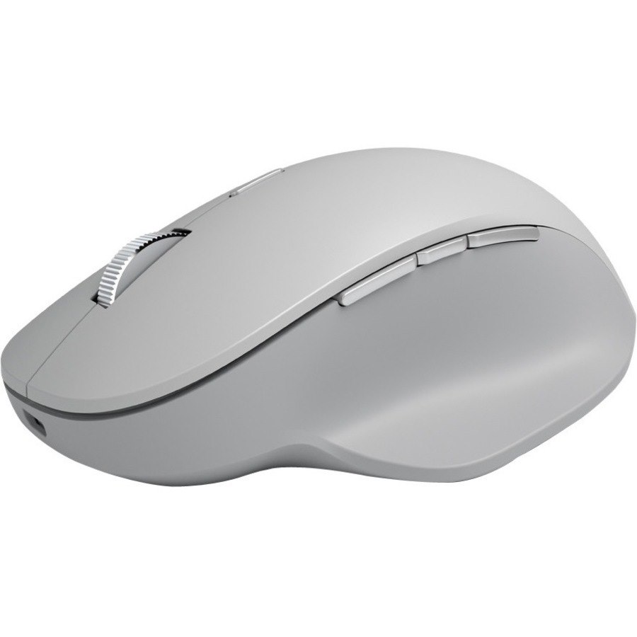 Microsoft Surface Precision Mouse - Bluetooth - USB 2.1 - Optical - 6 Button(s) - Light Grey