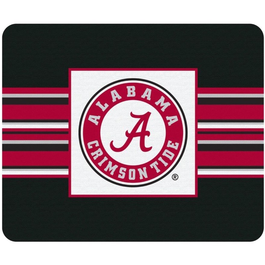 OTM University of Alabama Black Mouse Pad, Banner V1