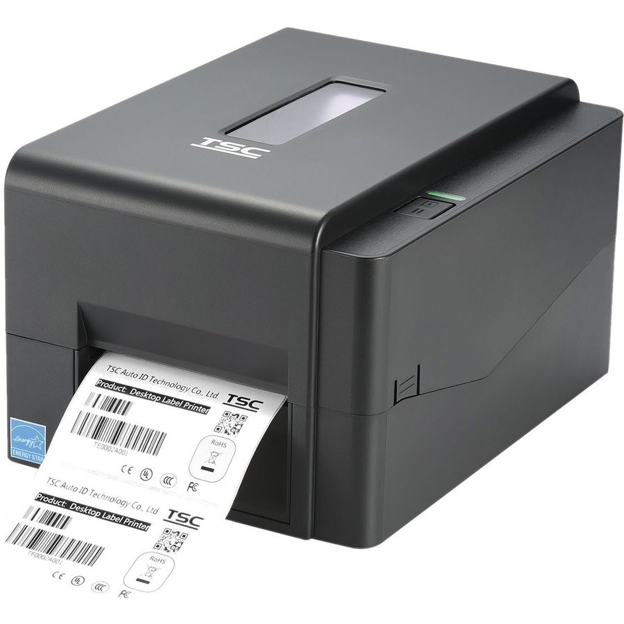 TSC Auto ID TE210 Desktop Direct Thermal/Thermal Transfer Printer - Monochrome - Label Print - USB - Serial