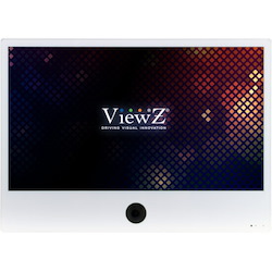 ViewZ VZ-PVM-Z3W3N 27" Webcam Full HD LED LCD Monitor - 16:9 - White