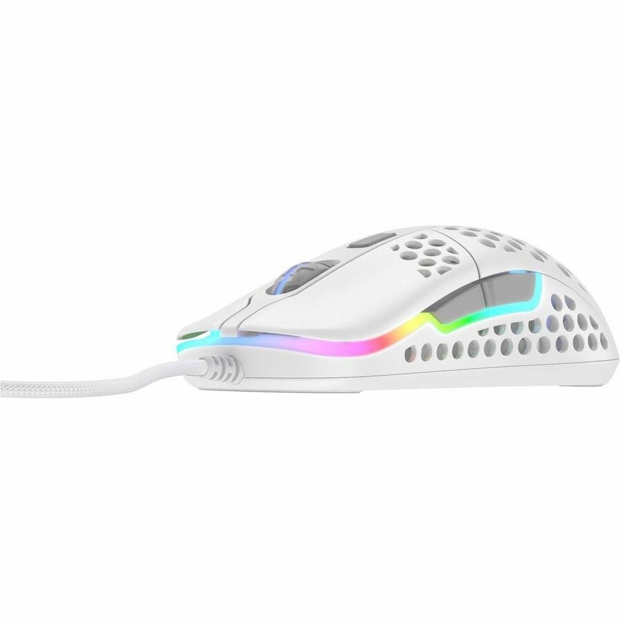 CHERRY XTRFY M42-RGB-WHITE Gaming Mouse - USB Type A, USB - Optical - White - 1