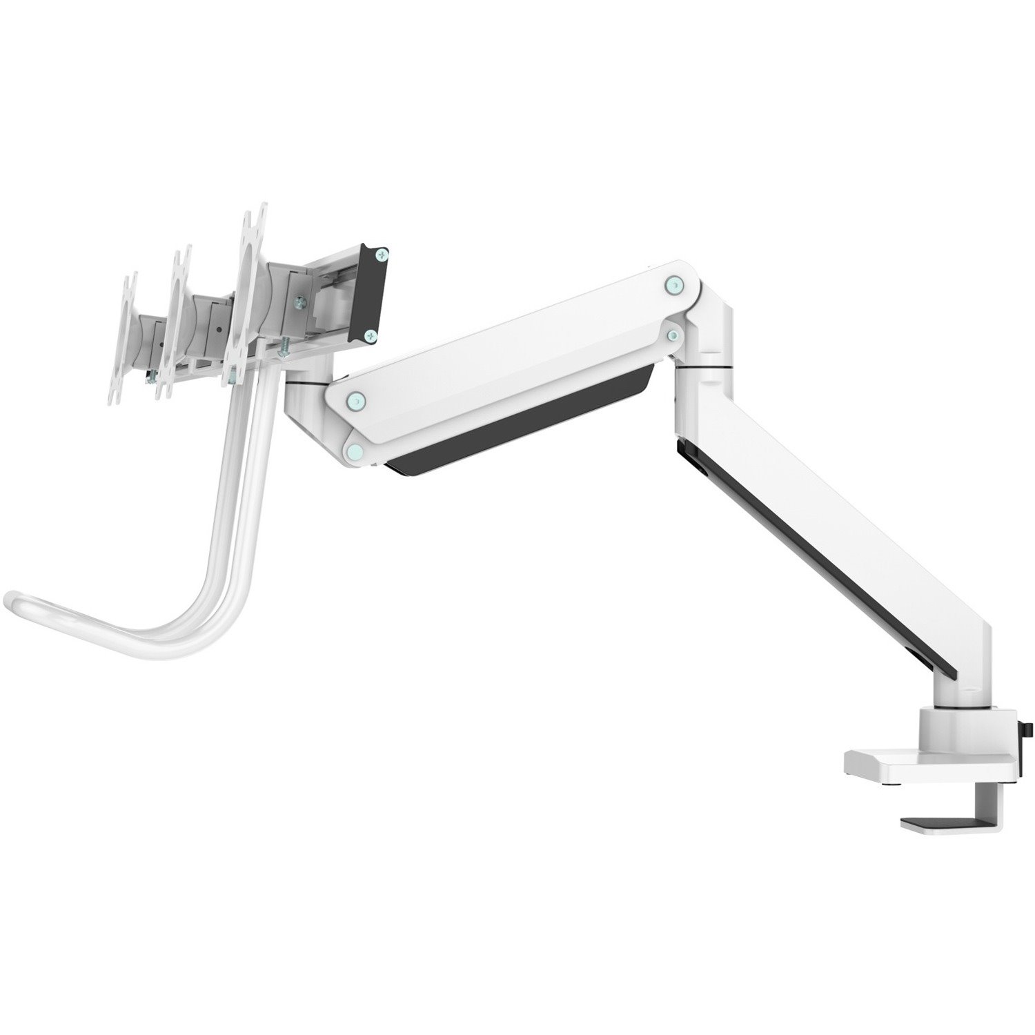 Neomounts Neomounts Pro NM-D775DX3WHITE Desk Mount for Flat Panel Display - White