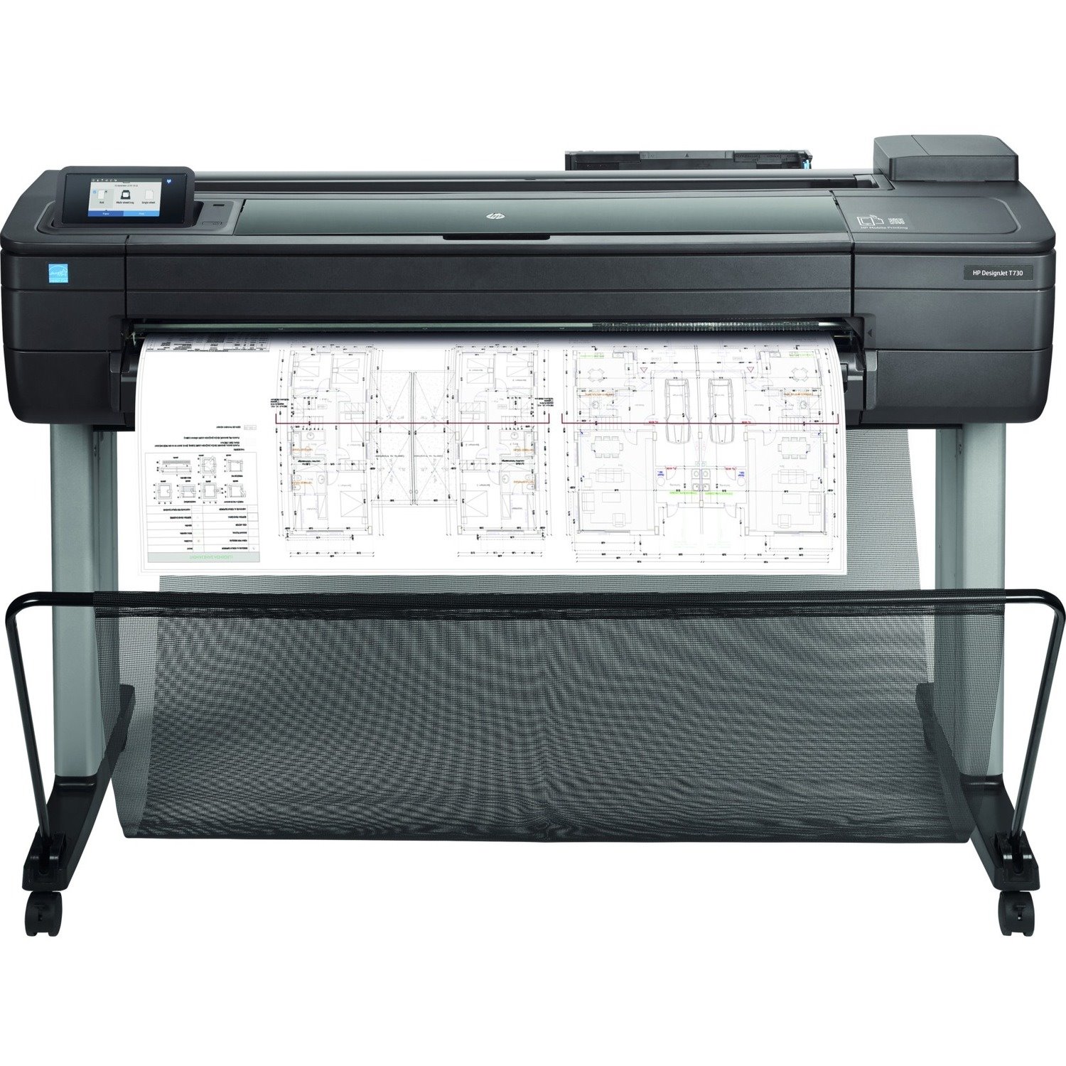 HP Designjet T730 Inkjet Large Format Printer - 914 mm (35.98") Print Width - Colour