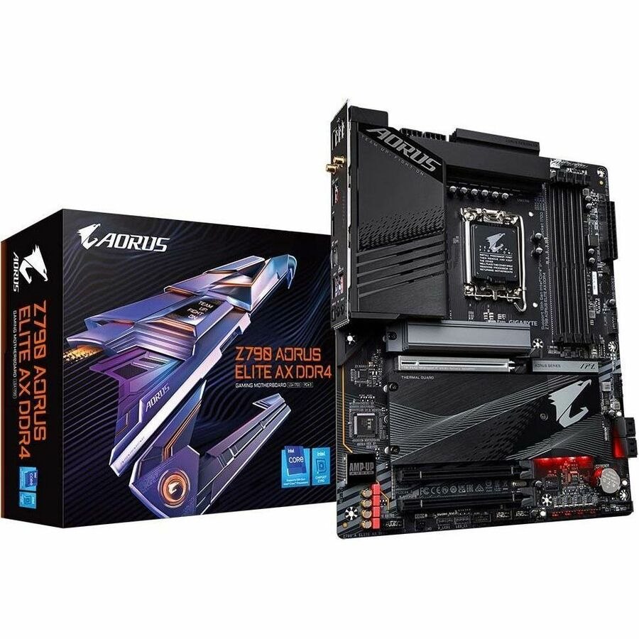 Gigabyte Z790 Aorus Elite Ax DDR4 Lga 1700 Intel Z790 Atx Motherboard With DDR4