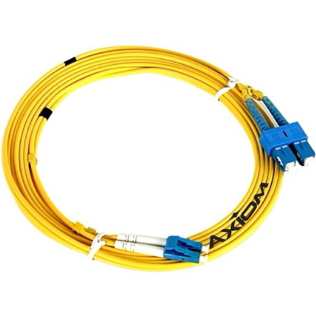 Axiom ST/ST Singlemode Duplex OS2 9/125 Fiber Optic Cable 8m
