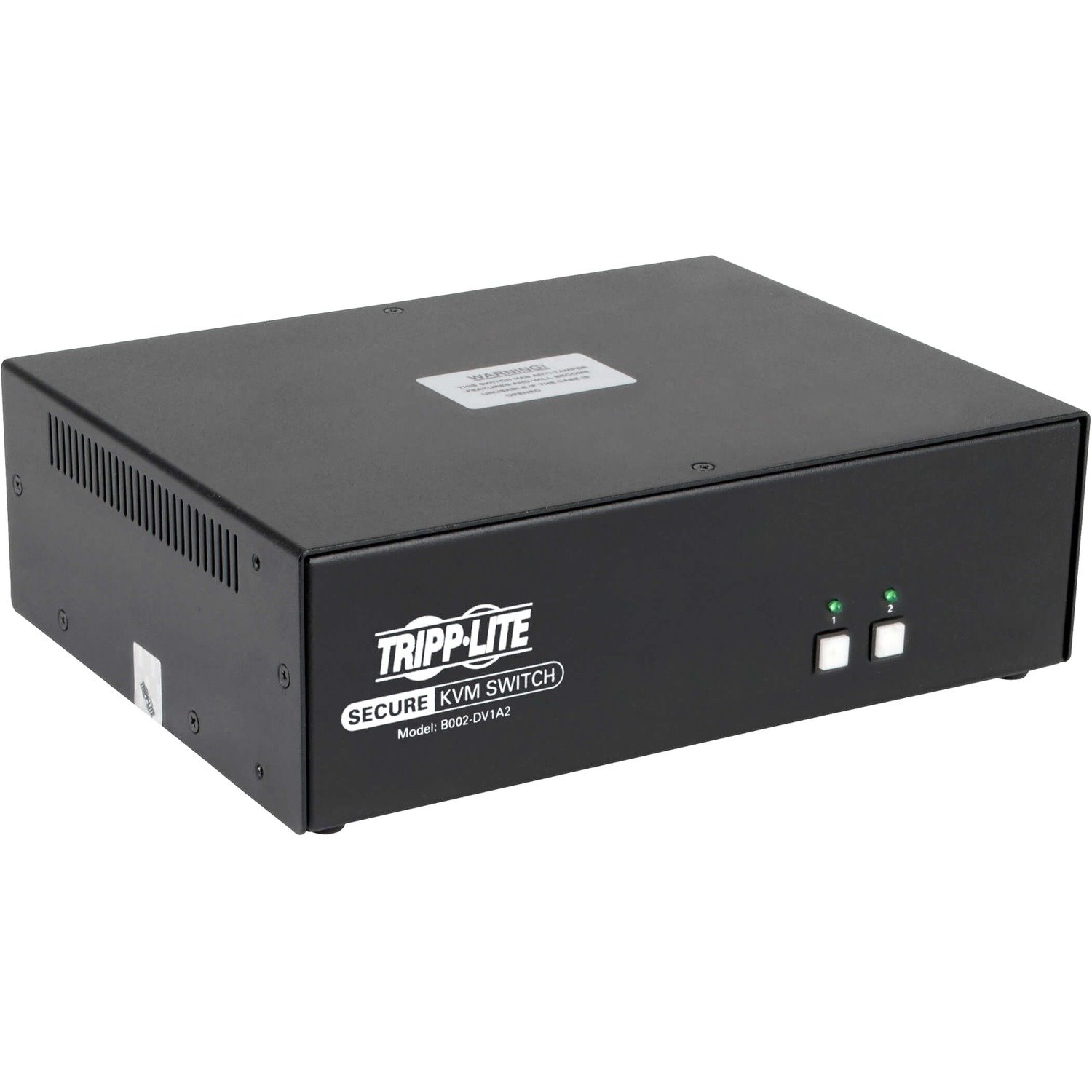 Tripp Lite Secure KVM Switch 2-Port DVI + Audio NIAP PP3.0 Certified DVI-I