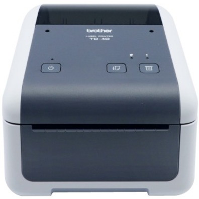 Brother TD4520DN Desktop Direct Thermal Printer - Monochrome - Label Print - Ethernet - USB - Serial