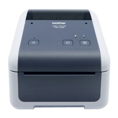 Brother TD4520DN Desktop Direct Thermal Printer - Monochrome - Label Print - Fast Ethernet - USB - Serial