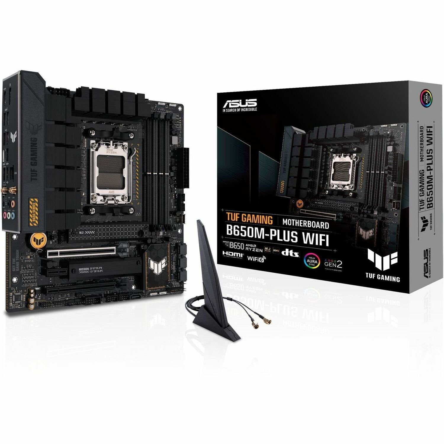 TUF TUF GAMING B650M-PLUS WIFI Gaming Desktop Motherboard - AMD B650 Chipset - Socket AM5 - Micro ATX