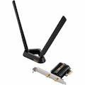 Asus PCE-AXE59BT IEEE 802.11 a/b/g/n/ac/ax Bluetooth 5.2 Tri Band Wi-Fi/Bluetooth Combo Adapter for Computer