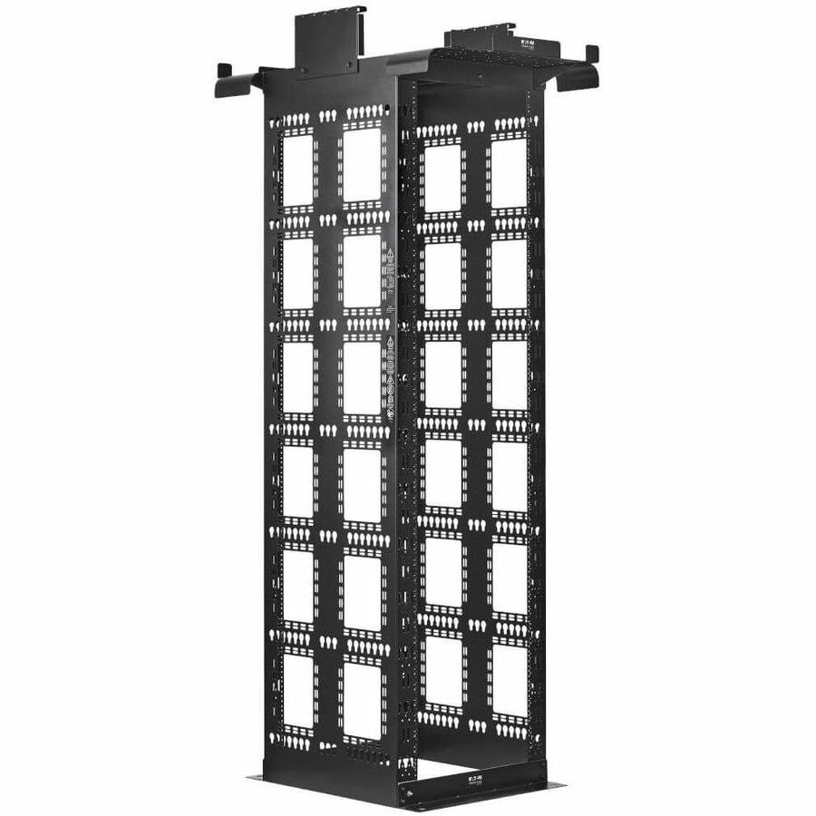 Eaton Tripp Lite Series SmartRack 45U Heavy-Duty 2-Post Open Frame Rack, 24-Inch Deep